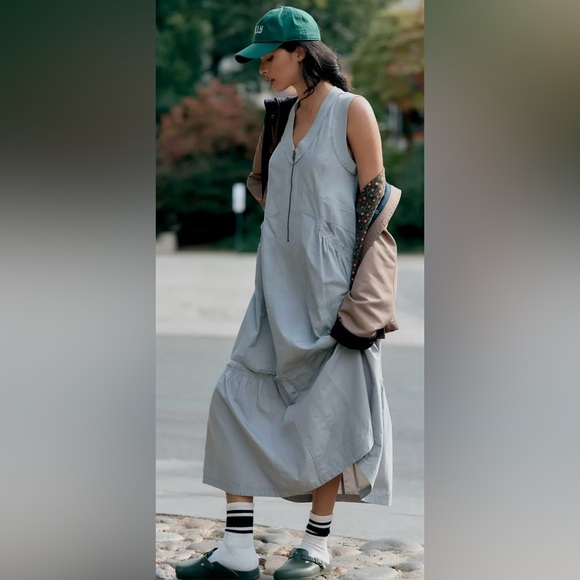 Anthropologie Dresses & Skirts - NWT. Anthropologie Daily Practice Trek Utility Maxi Dress, size XL